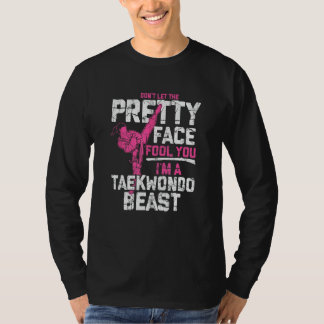Taekwondo Geschenke für Jungen Mädchen Erwachsene  T-Shirt