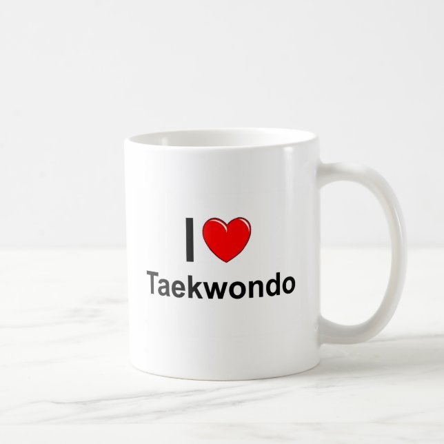 Taekwondo Kaffeetasse (Rechts)