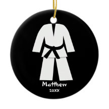 Taekwondo Karate Black Belt Personalisiert