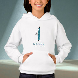 Taekwondo Karate Kung Fu Martial Arts Girls Name Hoodie