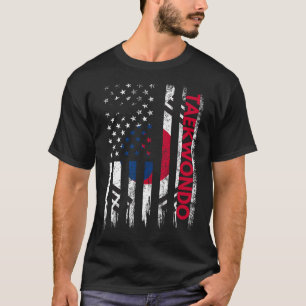 Taekwondo Karate Martial Arts Training Koreanische T-Shirt