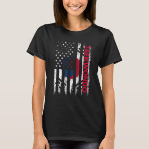 Taekwondo Karate Martial Arts Training Koreanische T-Shirt