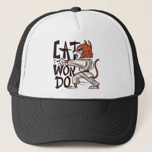 Taekwondo-Katze  Truckerkappe
