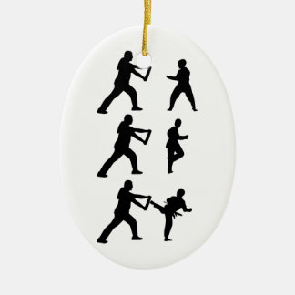 Taekwondo Keramikornament