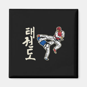 Taekwondo Kickboxen Karate Kampfsporttraining A Magnet