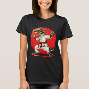 Taekwondo Krokodil Kickboxen Tier Jiu-Jitsu T-Shirt