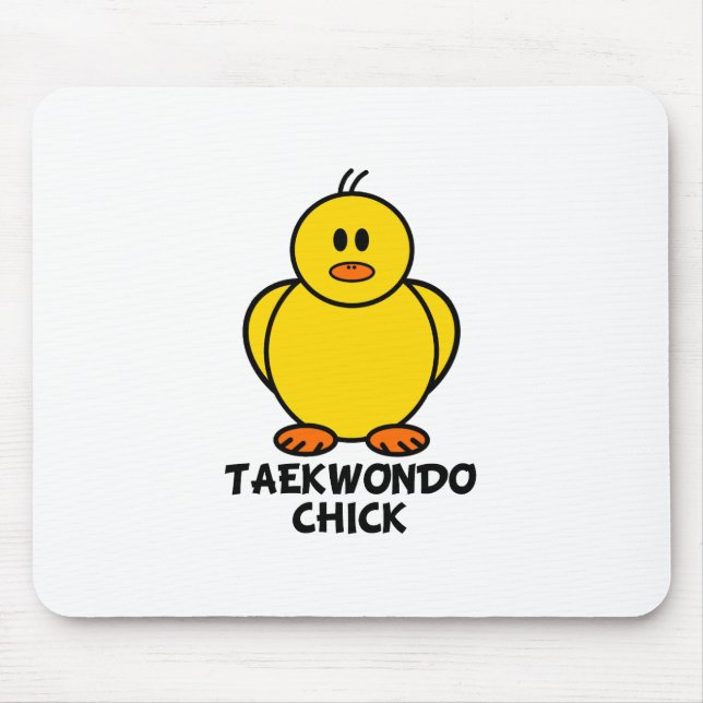 Taekwondo-Küken Mousepad (Vorne)