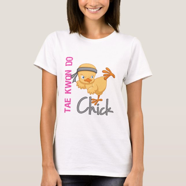 Taekwondo-Küken T-Shirt (Vorderseite)