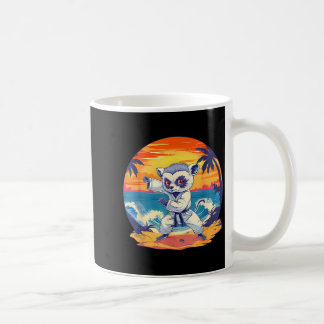 Taekwondo Lemur Kickboxen Animall Jiu-Jitsu Kung Kaffeetasse