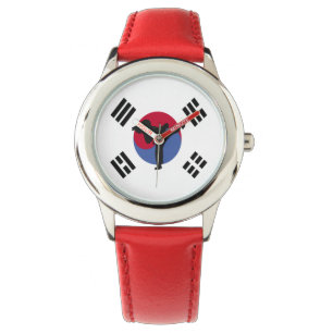 Taekwondo-Mädchen-Uhr-Lederband viele Farben Armbanduhr
