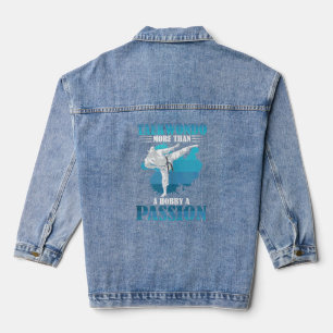Taekwondo mehr als ein Hobby mit Leidenschaft Taek Jeansjacke
