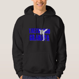 Taekwondo-Opa Kampfsport-Geschenk Papa Enkel Hoodie