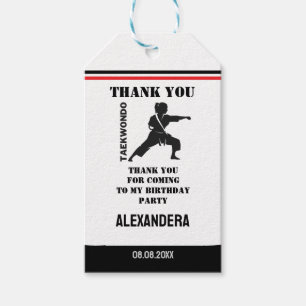Taekwondo Player, Geburtstagskamerad, Team Karate Geschenkanhänger