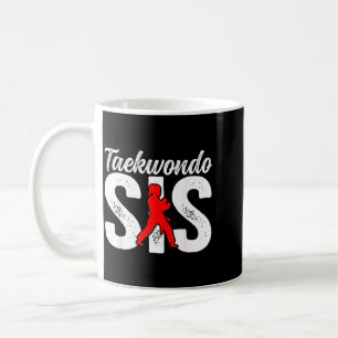 Taekwondo-Schwester Taekwondo-Kämpferin Kaffeetasse