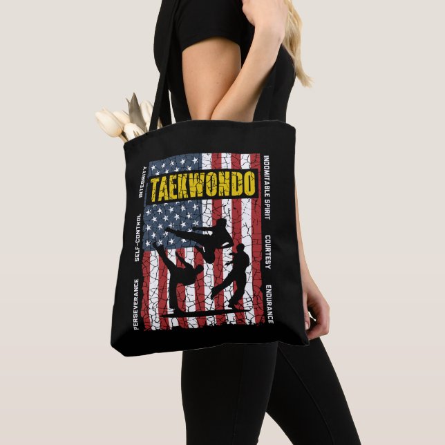 Taekwondo Self Control Flag Tasche (Von Nahem)