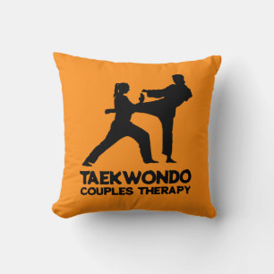 Taekwondo Sparring Couple-Therapie Kissen