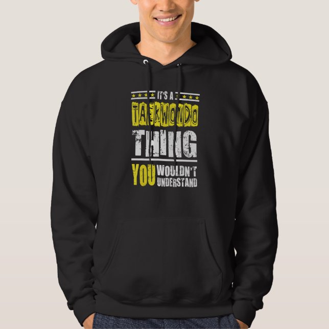 Taekwondo Thing Hoodie (Vorderseite)