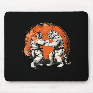 Taekwondo Tiger Kickboxen Jiu-Jitsu Kung Fu Marti Mousepad