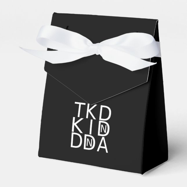 TAEKWONDO TKD KID DNA GESCHENKSCHACHTEL (Vorderseite)