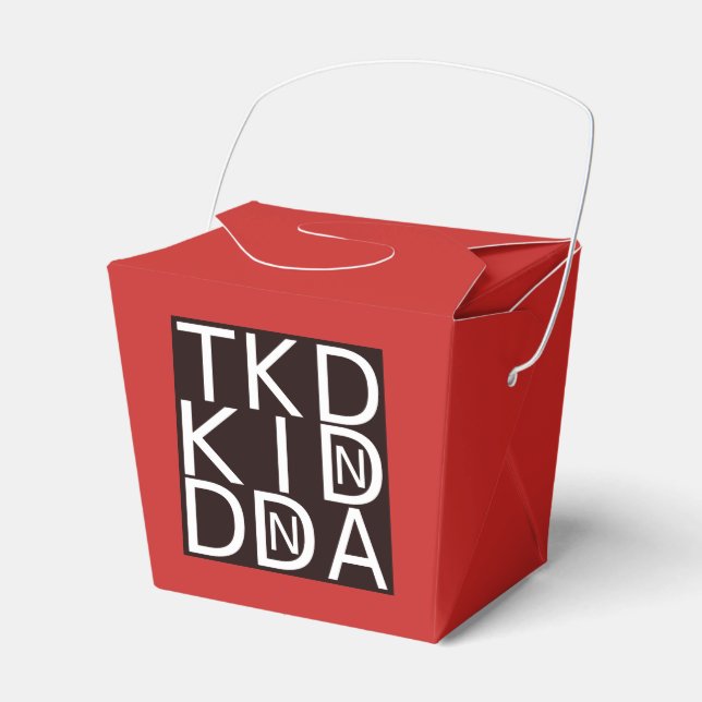 TAEKWONDO TKD KID DNA GESCHENKSCHACHTEL (Vorderseite)