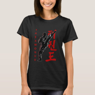 Taekwondo-Tritt T-Shirt