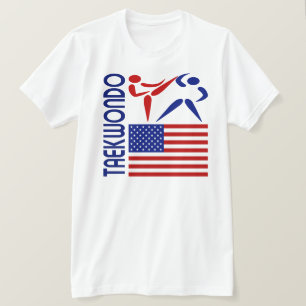Taekwondo Vereinigte Staaten T-Shirt