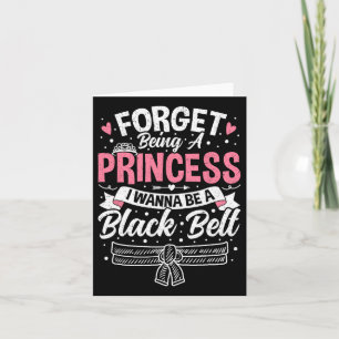 Taekwondo vergessen, eine Prinzessin zu sein, die Karte