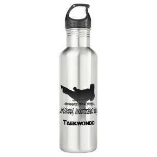 TaekwondoTenantsShadows Edelstahlflasche