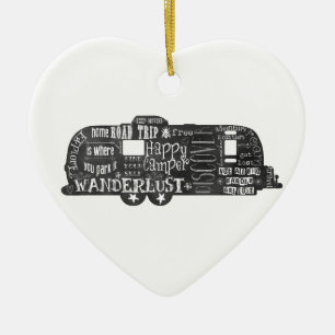 Tafel-Anhänger Keramik Ornament