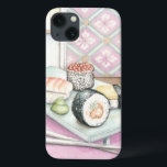 Tafel aus Sushi mit Chopsticks Case-Mate iPhone Hülle<br><div class="desc">Megan Meagher malte diesen leckeren Teller aus Sushi,  komplett mit einem Paar Stäbchen,  um das Essen zu genießen. Sie können fast diesen wunderschönen Imbiss probieren! Kaufen Sie noch heute Ihren Ausdruck!</div>