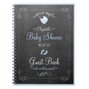 Tafel-Blick-Babyparty-Gast-Buch Notizblock
