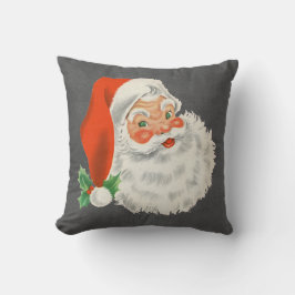 Tafel-Druck-Vintages Weihnachtsmann-Weihnachten Kissen