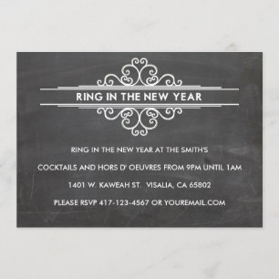 Tafel-neues Jahr Invintation Einladung