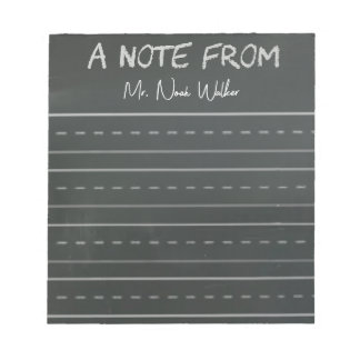 Tafel-Notizen Notizblock