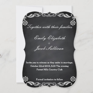 Tafel Schultafel Inspirierte Hochzeit Save The Date