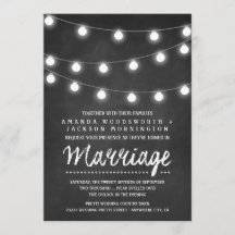 Tafel- und Strandlicht Einladungen für Hochzeiten