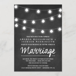 Tafel- und Strandlicht Einladungen für Hochzeiten