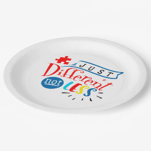 Tafel zum Aufklärungspapier Pappteller
