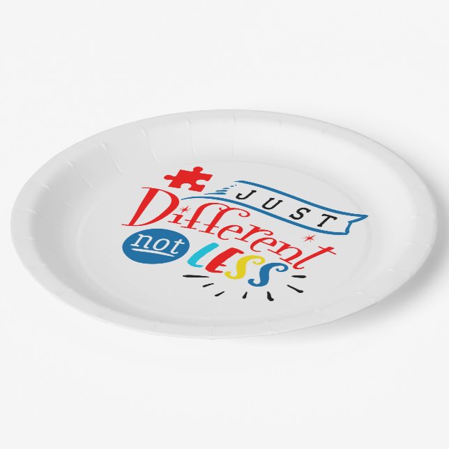 Tafel zum Aufklärungspapier Pappteller (Schrägansicht)