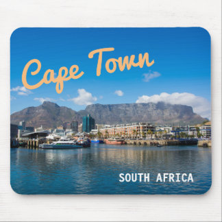 Tafelberg in Kapstadt, Südafrika. Mousepad