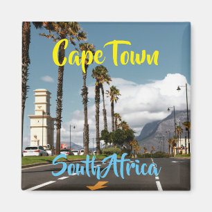 Tafelberg Stadt Kapstadt Stadtansicht Magnet