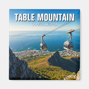 Tafelberge Ariel Cableway Südafrika Magnet