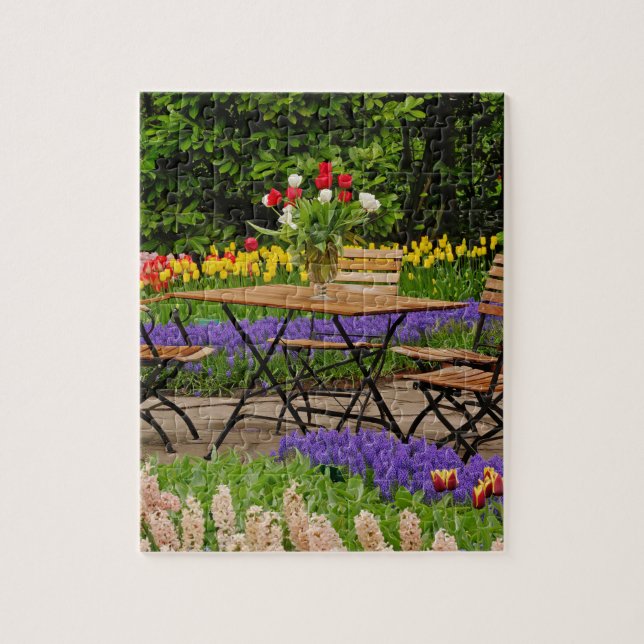 Tafelberge im Garten, Keukenhof Gardens, (Vertikal)