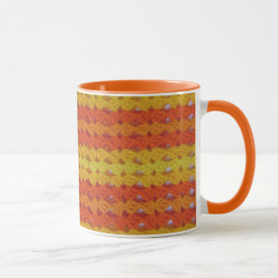 Tafeldecke - Orange Afghan Tasse
