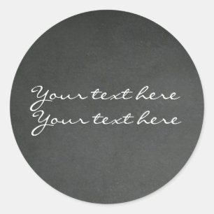 Tafelkreide Benutzerdefinierte Party Favor Sticker