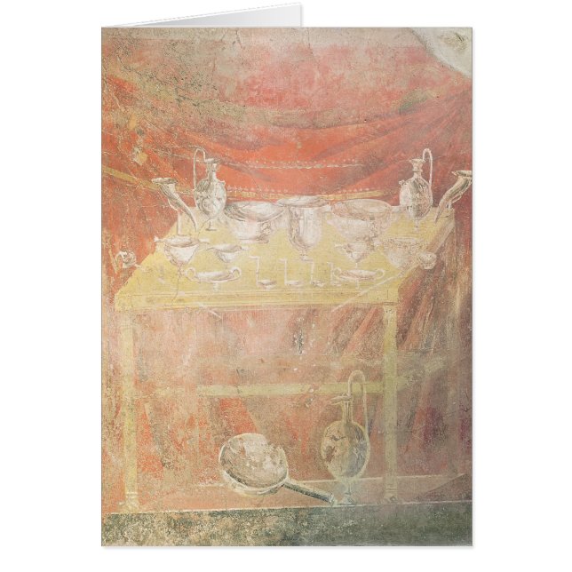 Tafelsilber auf einer Tabelle (Vorne)