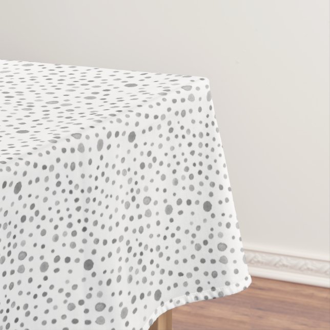Tafeltuch mit Tafelfarben aus Schiefer Confetti Tischdecke (Beispiel)