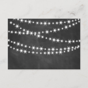 TafelTwinkle beleuchtet UAWG 2 RSVP Karte