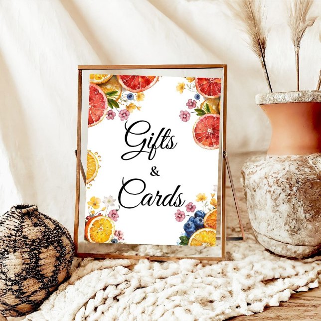 Tafelzeichen für Zitrusfrüchte und Brautpartys Poster (Von Creator hochgeladen)