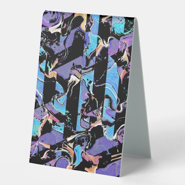 Tafelzelt Tischaufsteller (Vorderseite)